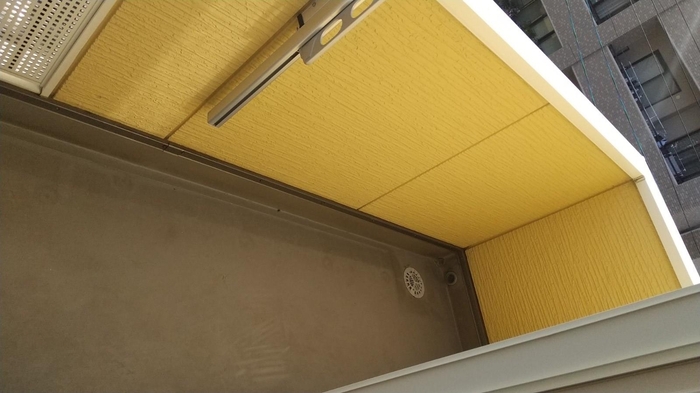 12/27 バルコニー