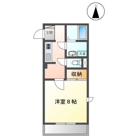 アメニティプレイスの間取り