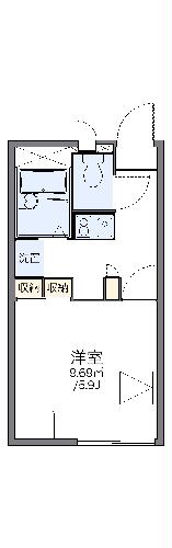 レオパレスはいむるぶしの間取り
