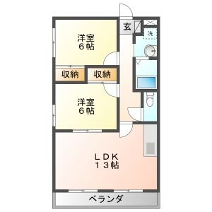 シャトー・ベルエールの間取り