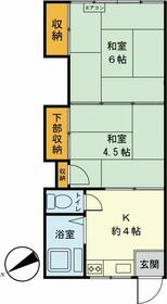 日枝荘の間取り