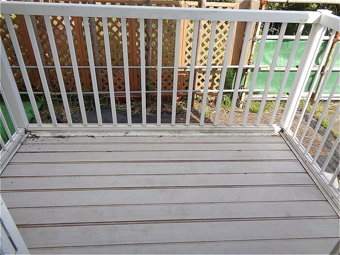 10/12 バルコニー