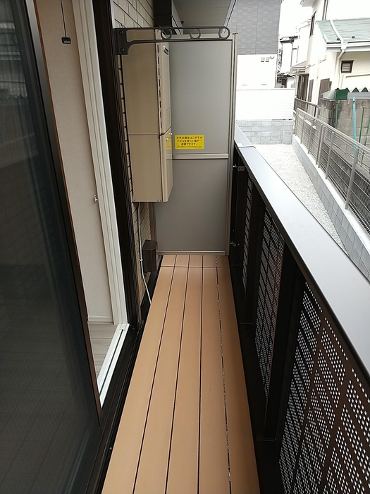 12/25 バルコニー