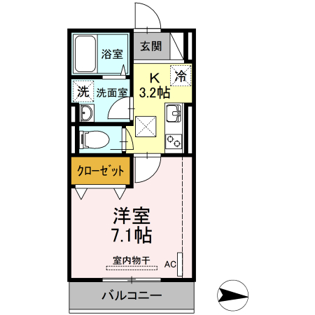 エスペランサ311の間取り