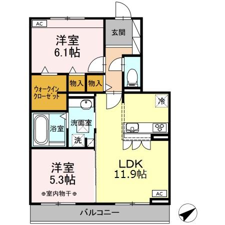 ハーベスト大塚の間取り