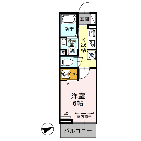 エンペラー Aの間取り