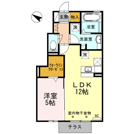 スプルースの間取り