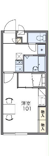 レオパレス琴の間取り