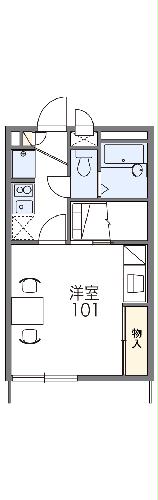 レオパレスサンライズの間取り