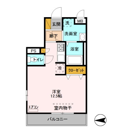 BiZ STAY宇都宮の間取り