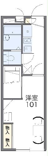 レオパレスPicoroの間取り