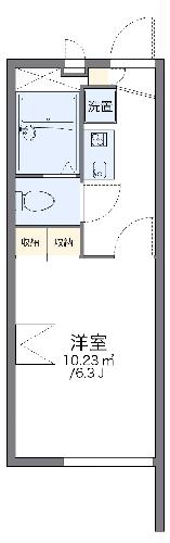 レオパレスアルファの間取り