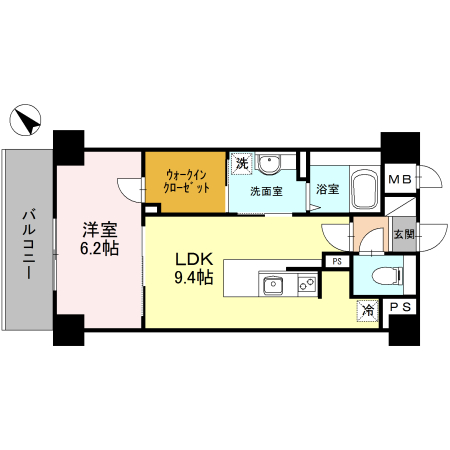 EL-Sia Umekitaの間取り
