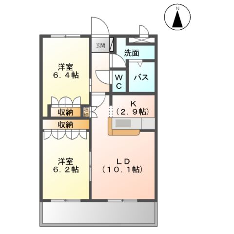 グリーンガーデン の間取り