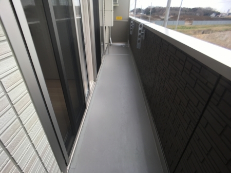 12/30 バルコニー