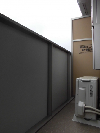 12/23 バルコニー