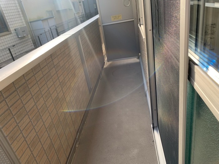 12/26 バルコニー