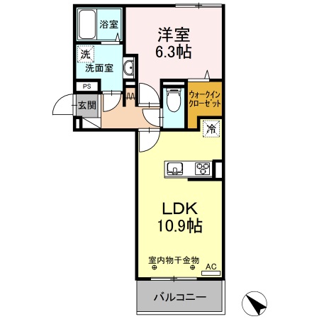 Rejoice松島の間取り