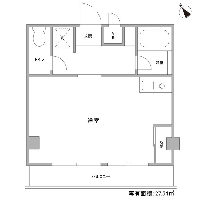 江田パークサイドマンションの間取り
