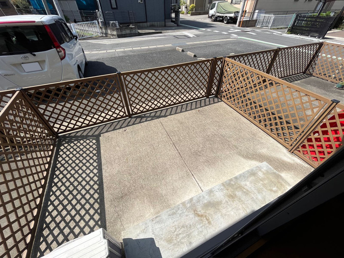 12/21 バルコニー