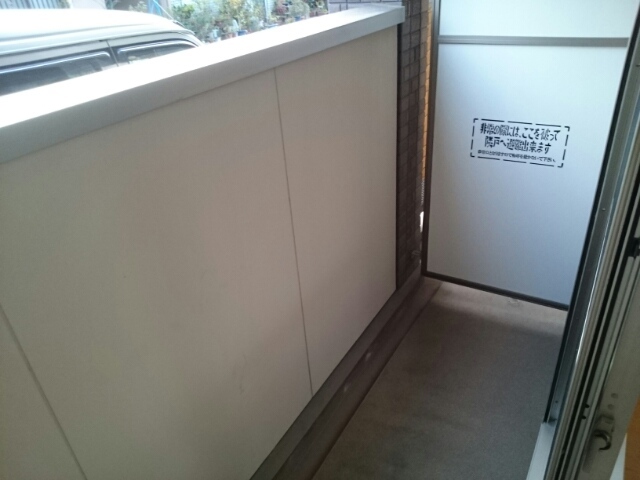 12/20 バルコニー