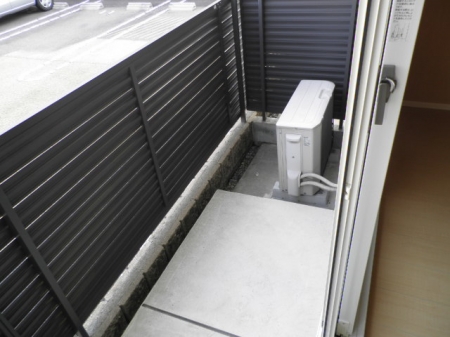 12/18 バルコニー