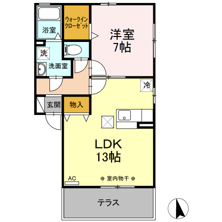 ネオステージⅡの間取り