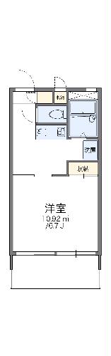 レオパレスグリーンハイツの間取り