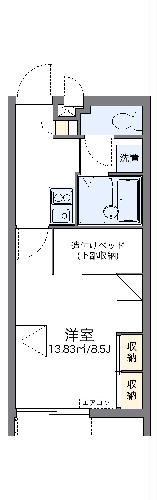 レオパレス金座の間取り