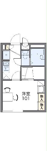 レオパレスアクシスの間取り