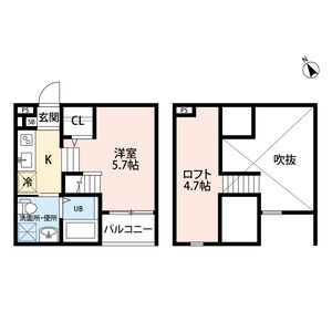 NOBLE(ノーブル)の間取り