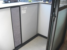 12/17 バルコニー