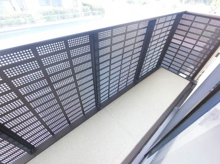 10/18 バルコニー