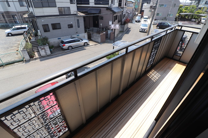 12/15 バルコニー