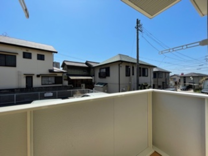 12/25 バルコニー