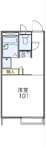 レオパレスさくらの間取り