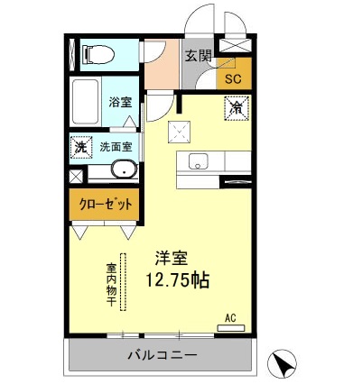 アーティストリーの間取り