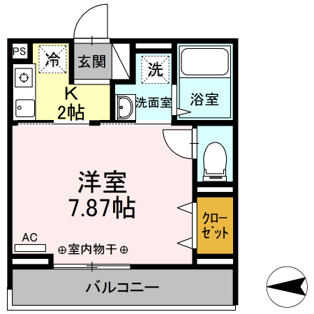 Coｍfort yuuyaの間取り