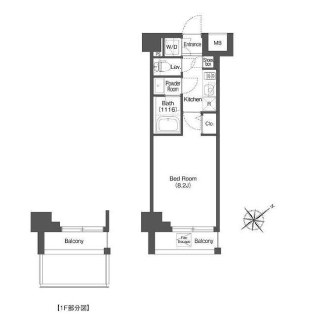 AIFLAT中目黒の間取り