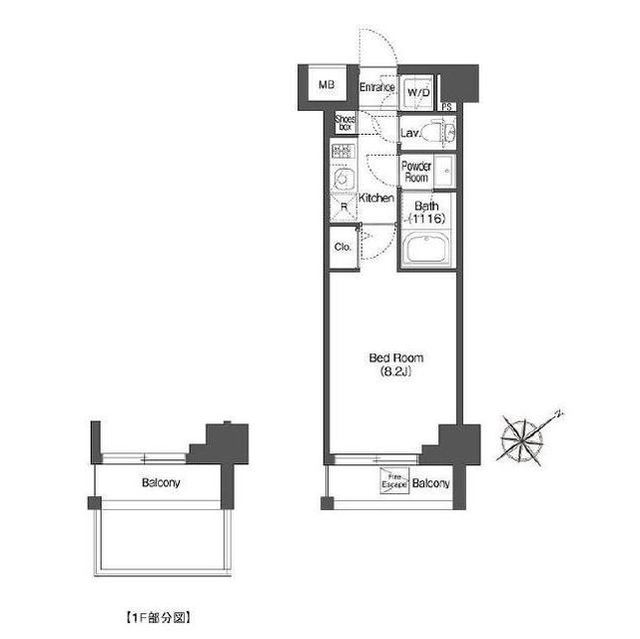 AIFLAT中目黒の間取り