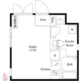 CERES北千住の間取り