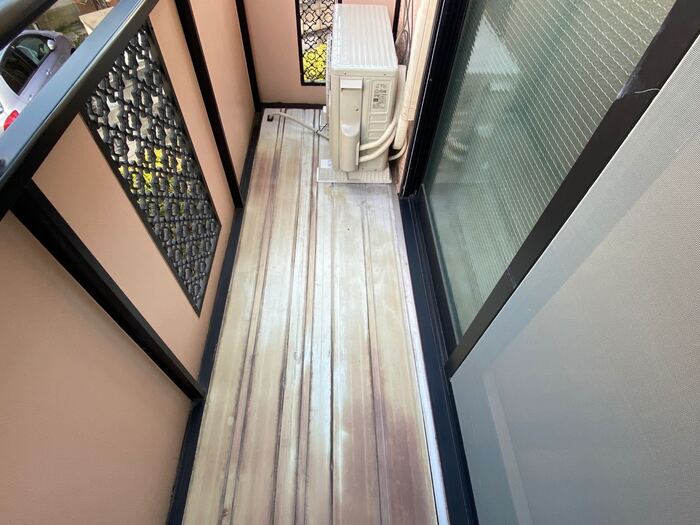 12/23 バルコニー