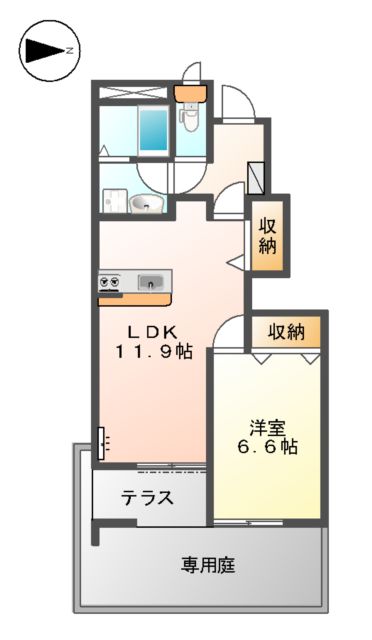 パティオ アクタミの間取り