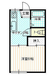 富士見ハイツの間取り