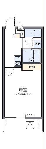 レオパレスルナ ルミエール与野の間取り