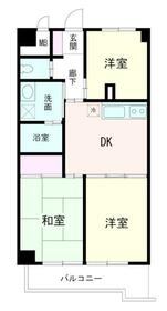 LAZ港南台の間取り