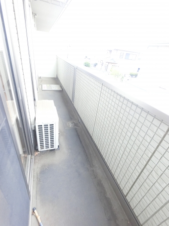 12/24 バルコニー