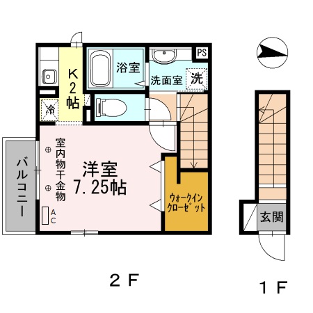 アーバンライフ Ⅱの間取り