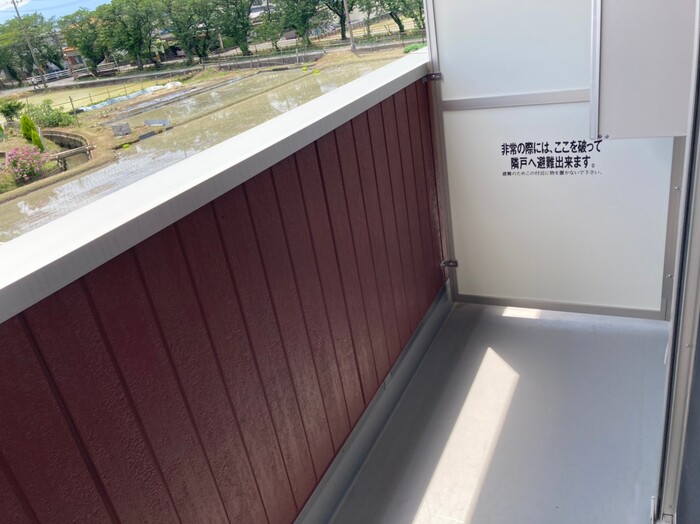 11/18 バルコニー