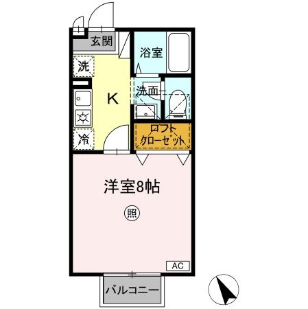 セジュールオーブの間取り
